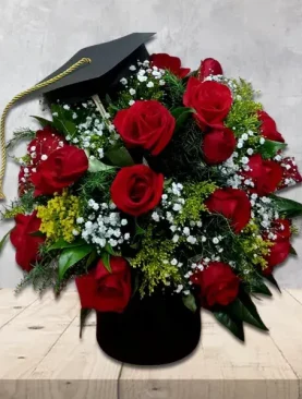 Caja Graduados de Rosas 411
